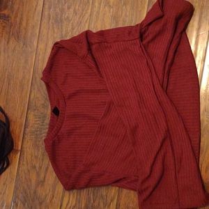 Drop shoulder solid tee